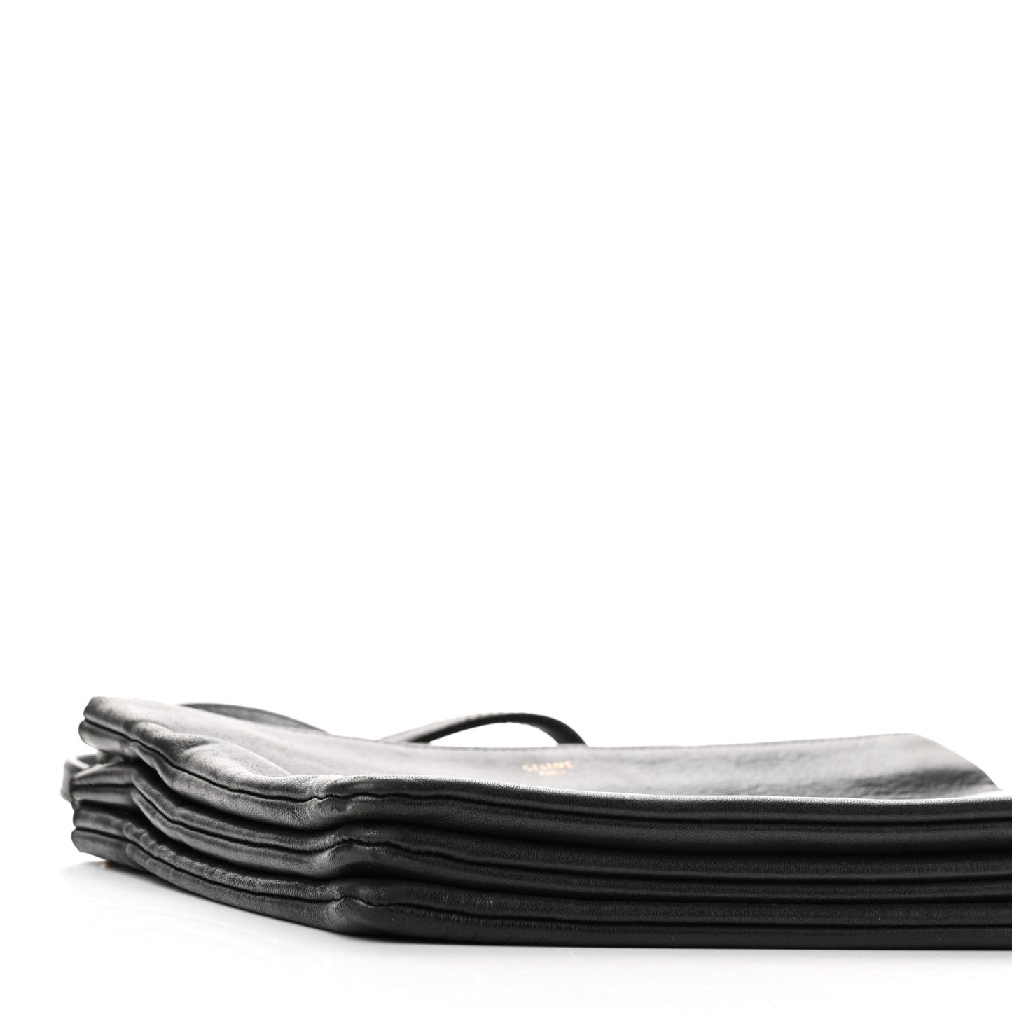 Lambskin Large Trio Crossbody Bag Black