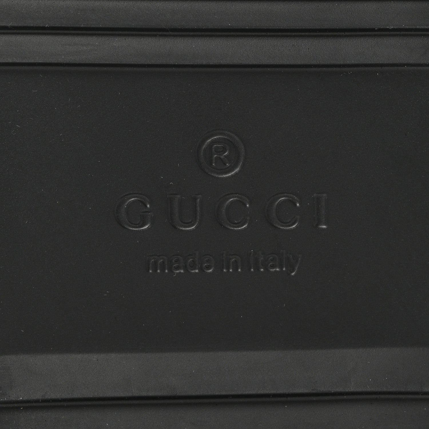Gucci Rubber Mini Double G Womens Isla Dad Sandals 37 Black 7 of 9