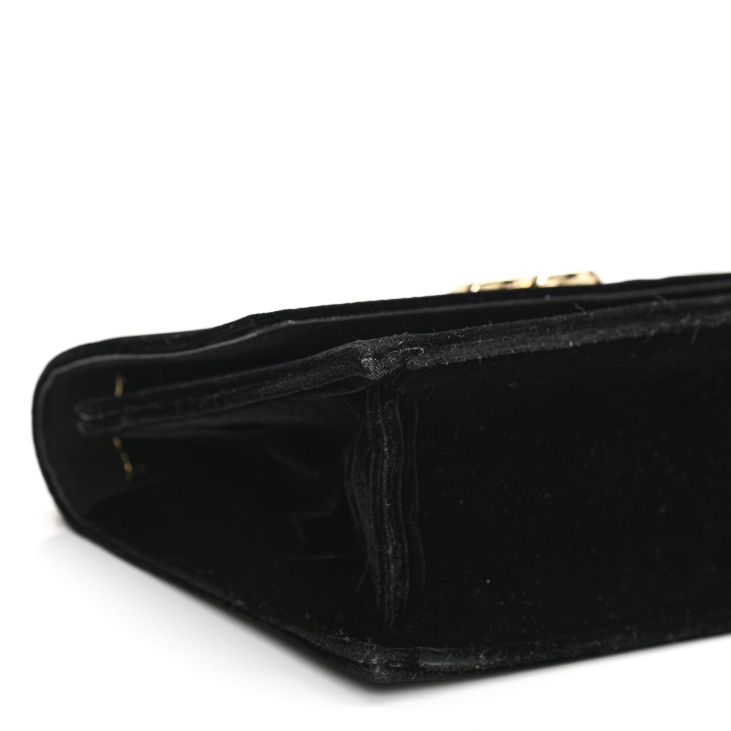 Jimmy Choo Velvet Bohemia Bag Black 9 of 11