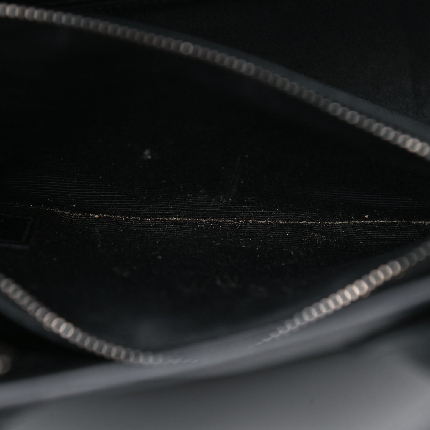Grained Calfskin Small Sac De Jour Black