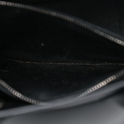 Saint Laurent Grained Calfskin Small Sac De Jour Black 9 of 10