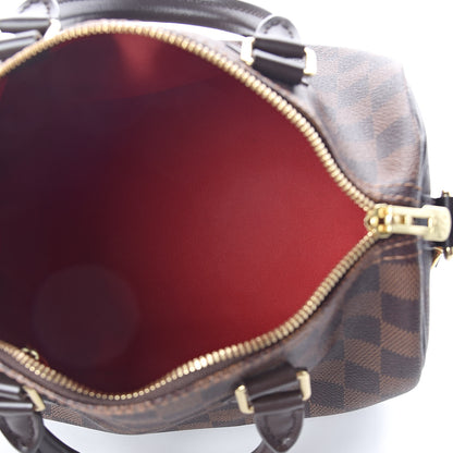 Louis Vuitton Damier Ebene Speedy Bandouliere 25 5 of 9