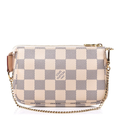 Louis Vuitton Damier Azur Mini Pochette Accessories 1 of 8