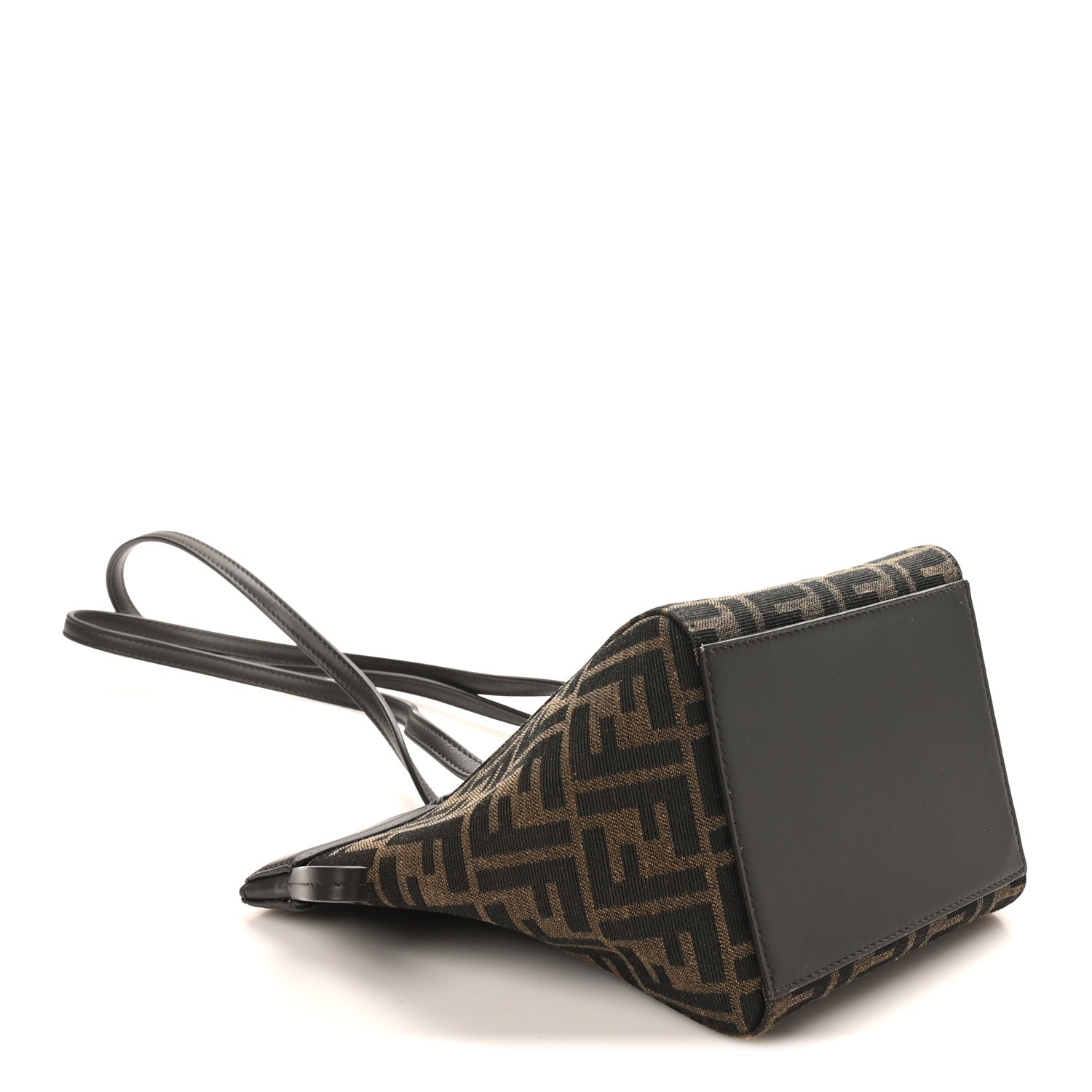 Fendi Fabric Jacquard Vitello Grace FF 1974 Mini Fendi Origami