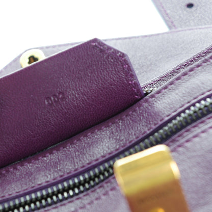 Proenza Schouler Lambskin Medium PS1 Satchel Grape Jam 7 of 7