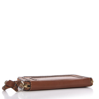 Chloe Grained Calfskin Marcie Long Zip Around Wallet Tan 4 of 13