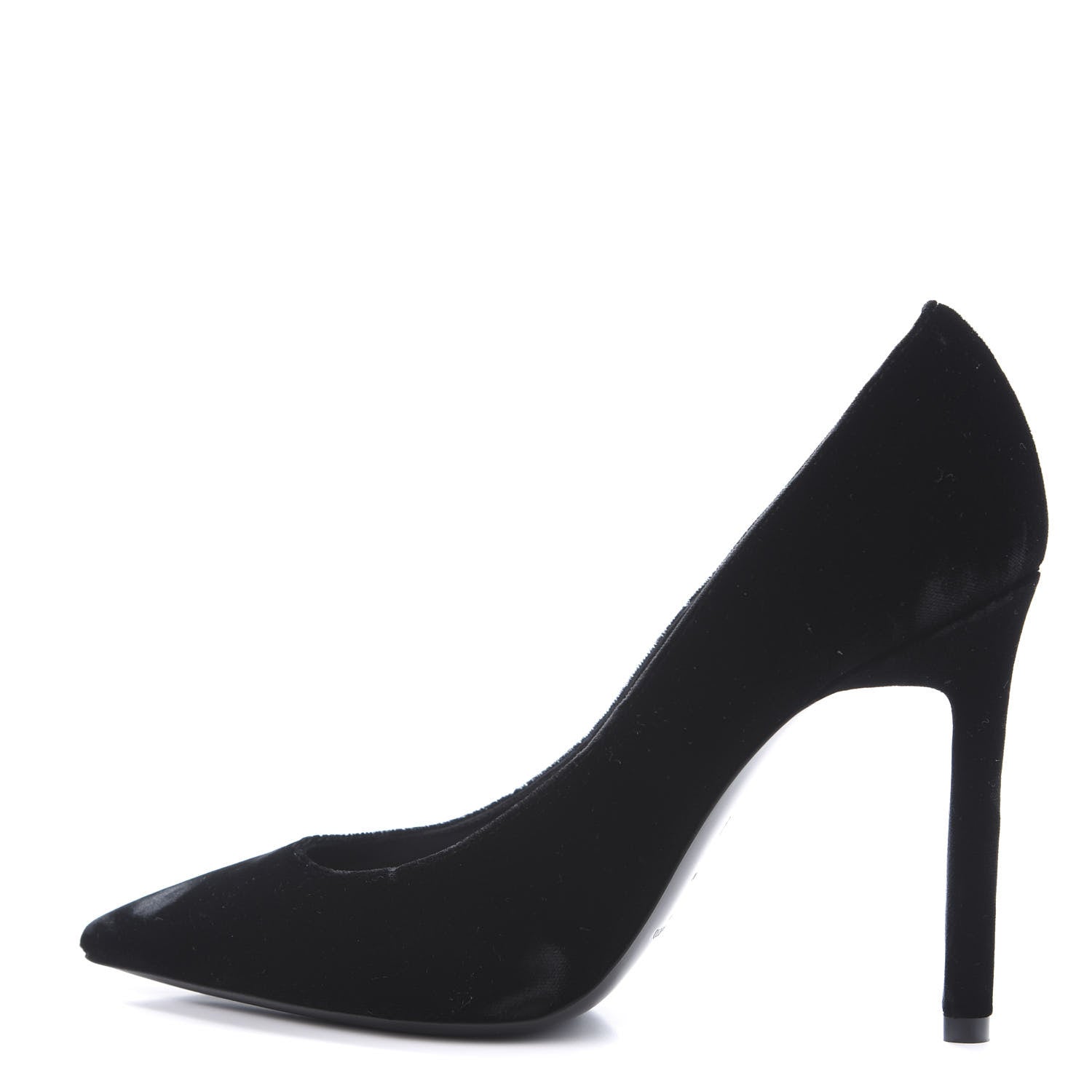 Saint Laurent Velvet Anja 105 Pumps 36.5 Black 1 of 11