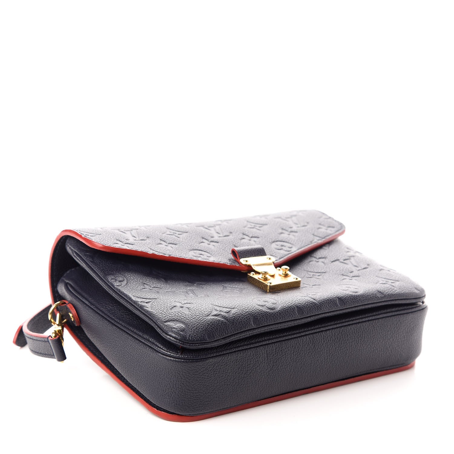 Louis Vuitton Empreinte Pochette Metis Marine Rouge 4 of 9