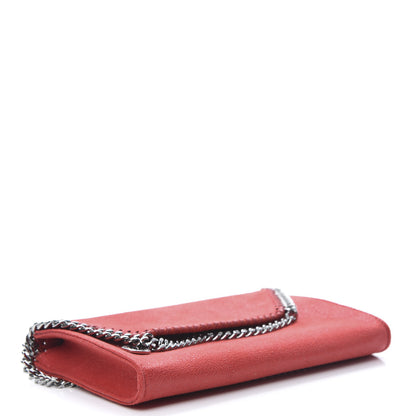 Stella McCartney Shaggy Deer Mini Falabella Crossbody Bag Cherry 4 of 9