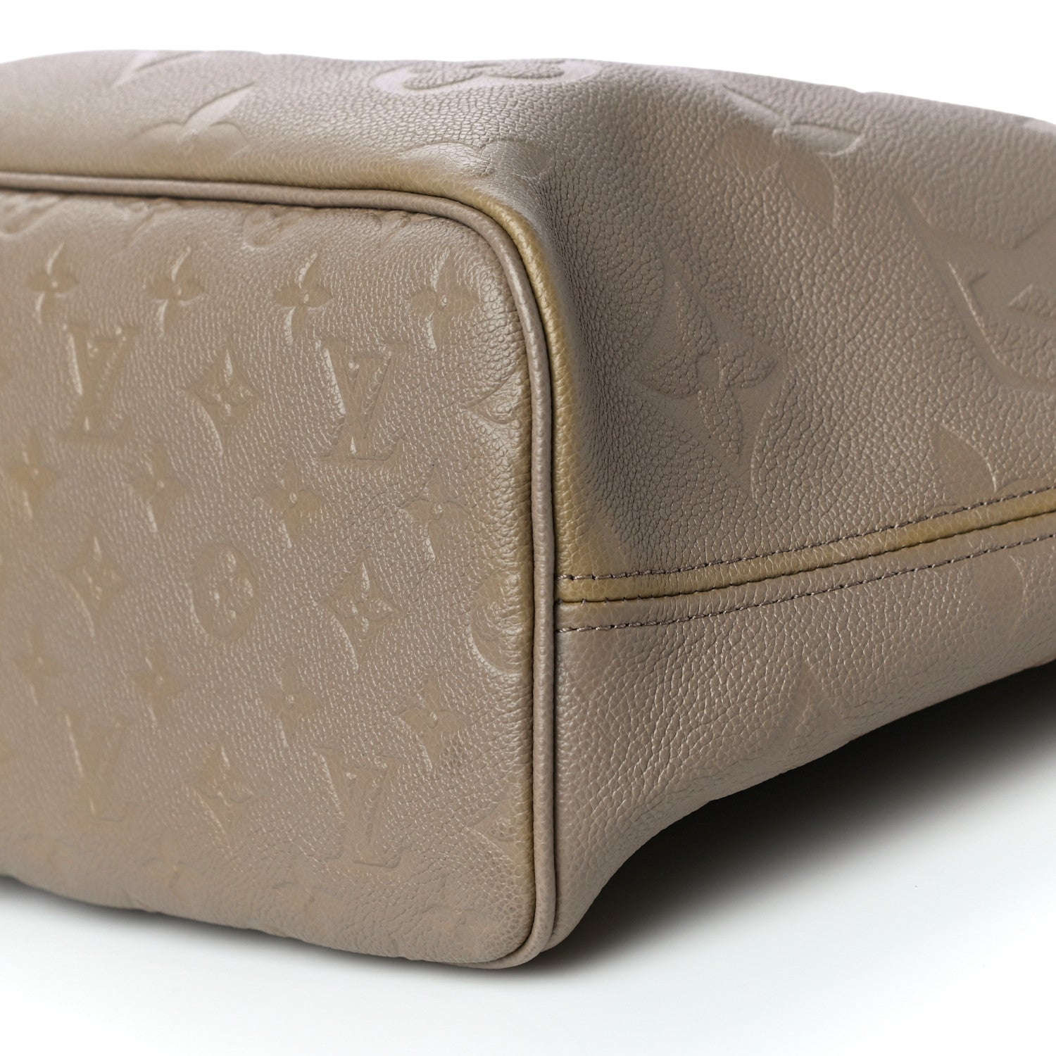 Louis Vuitton Empreinte Monogram Giant Neverfull MM Tourterelle 10 of 11