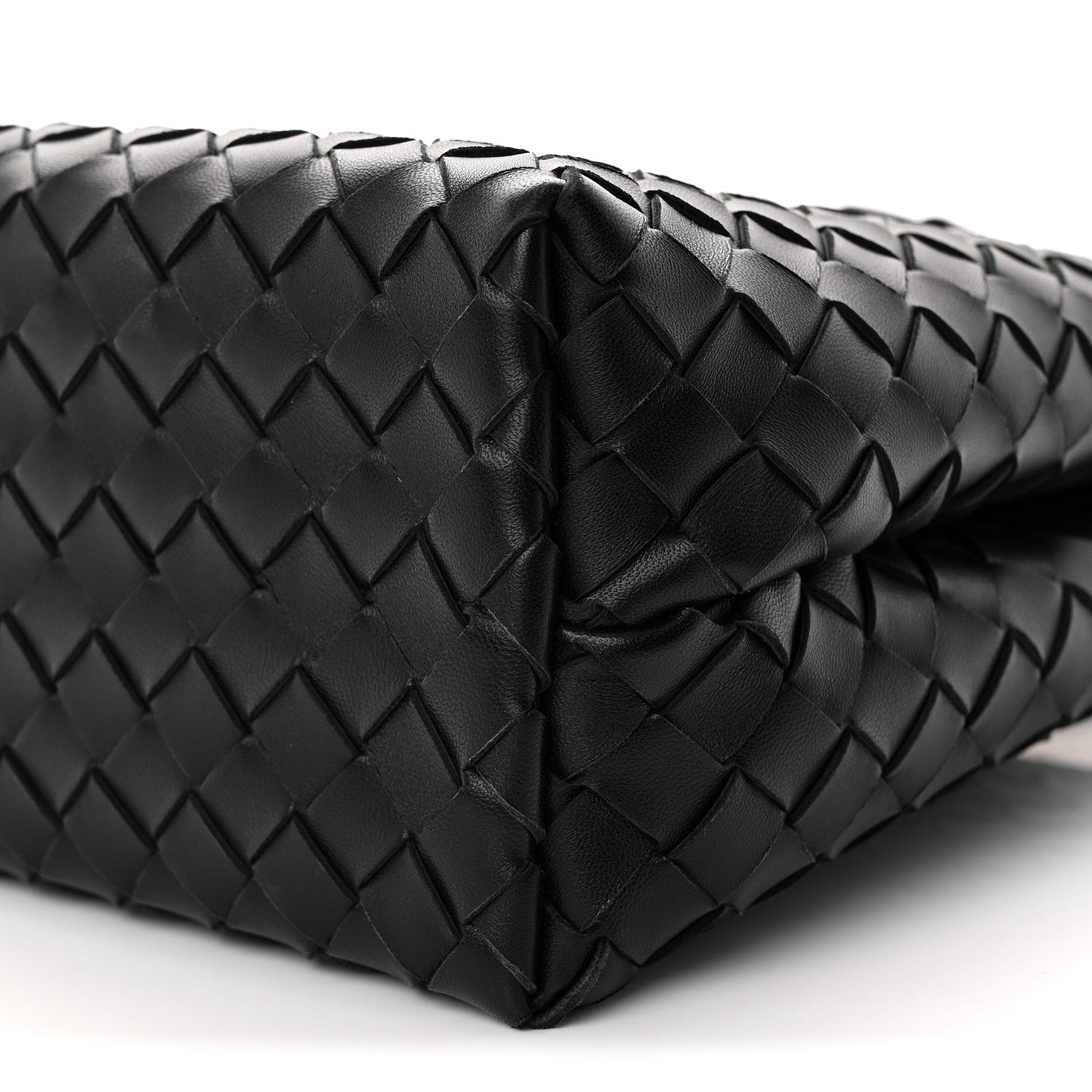 Bottega Veneta Nappa Intrecciato Medium Andiamo Shoulder Bag Black 9 of 9