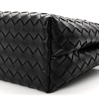 Bottega Veneta Nappa Intrecciato Medium Andiamo Shoulder Bag Black 9 of 9