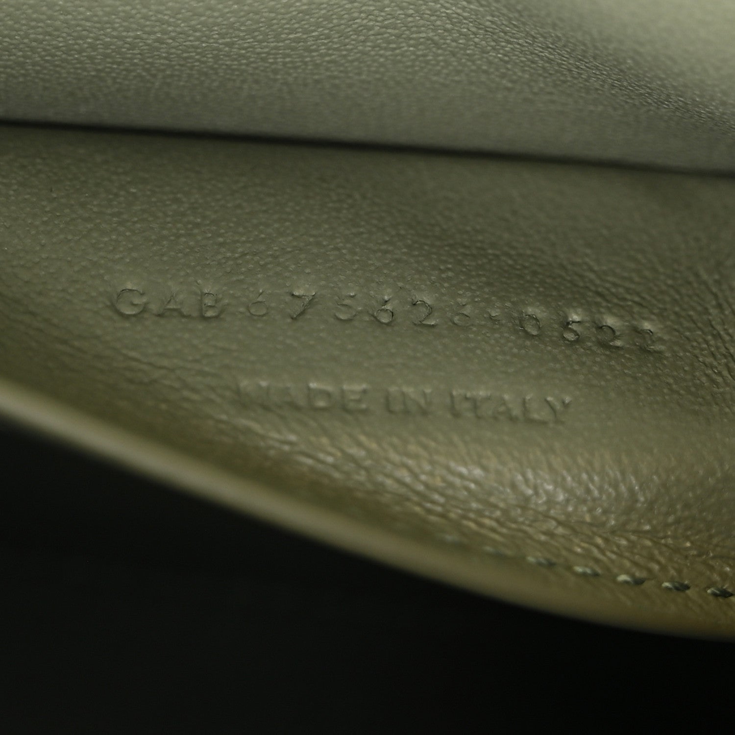 Saint Laurent Smooth Calfskin Small Manhattan Shoulder Bag Light Green 7 of 12