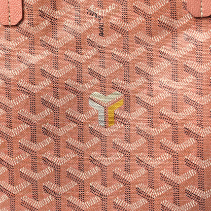 Goyard Iridescent Goyardine Saint Louis PM Pearly Coral 11 of 11