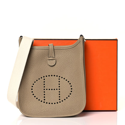 Hermes Taurillon Clemence Amazone Evelyne TPM Trench Craie 8 of 8