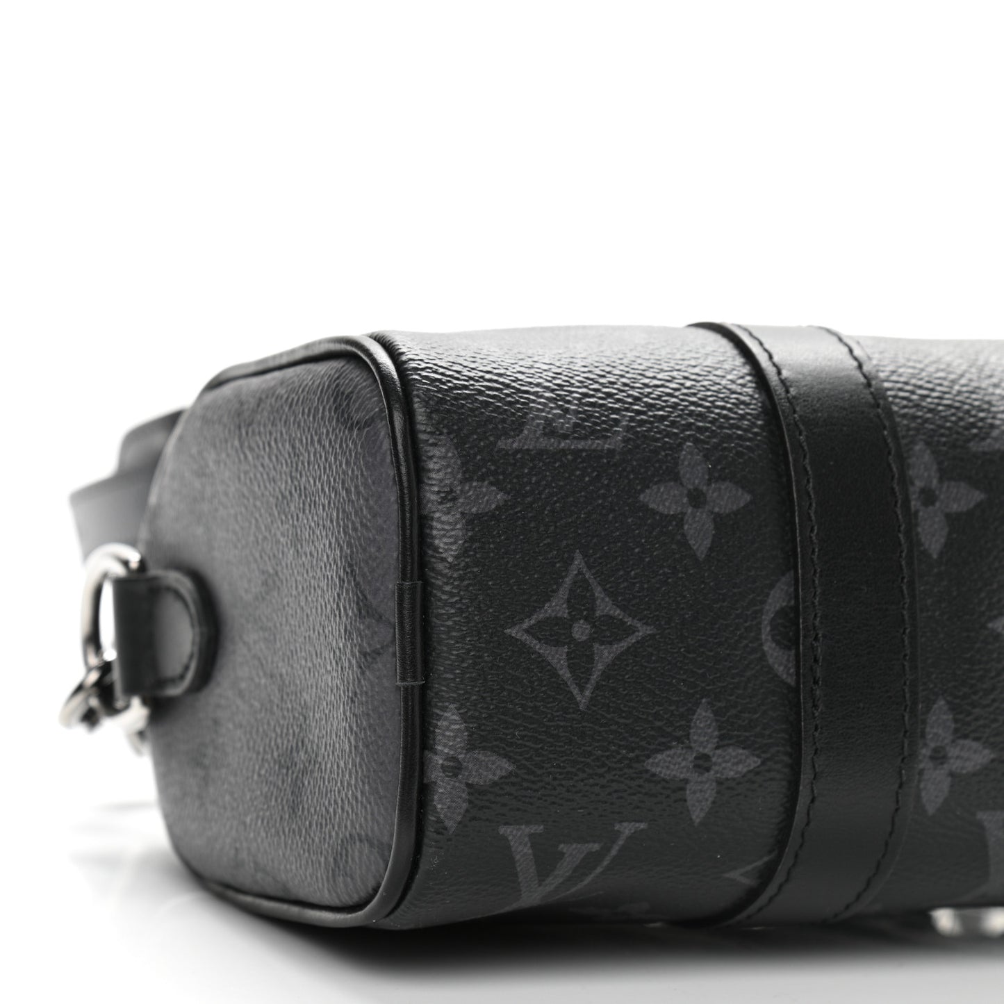 Reverse Monogram Eclipse Keepall XS Black
