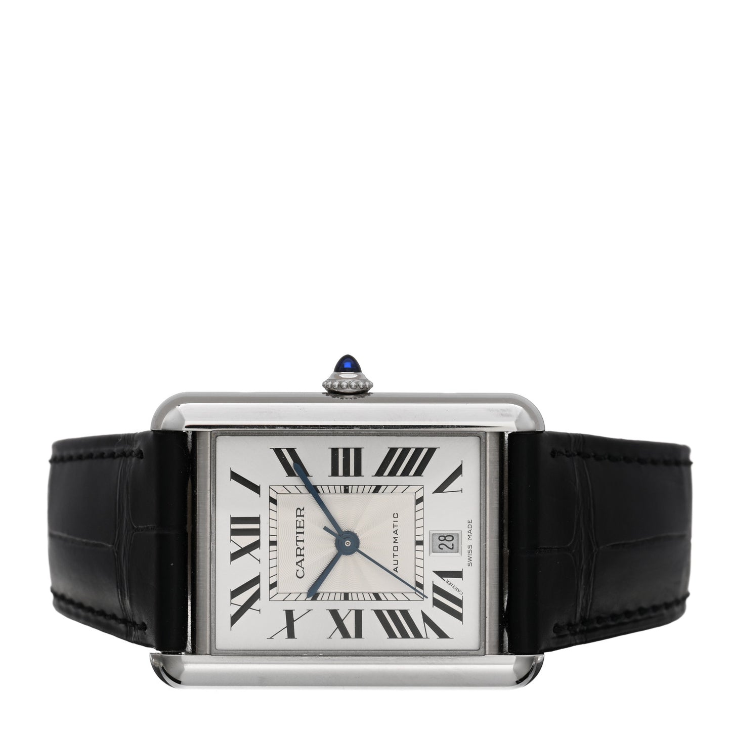 Stainless Steel Alligator 31mm Tank Solo Automatic Watch