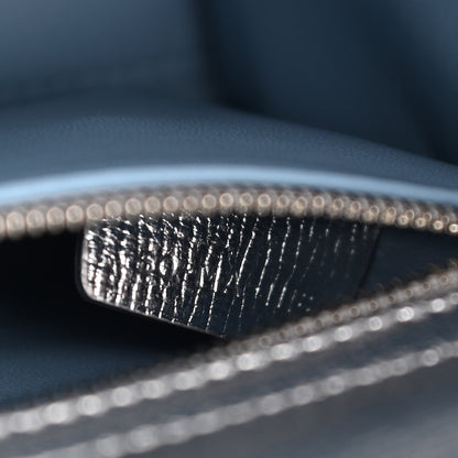 Christian Dior Metallic Grained Calfskin Cannage Small Lucky Badges My Lady Dior Silver 7 of 13