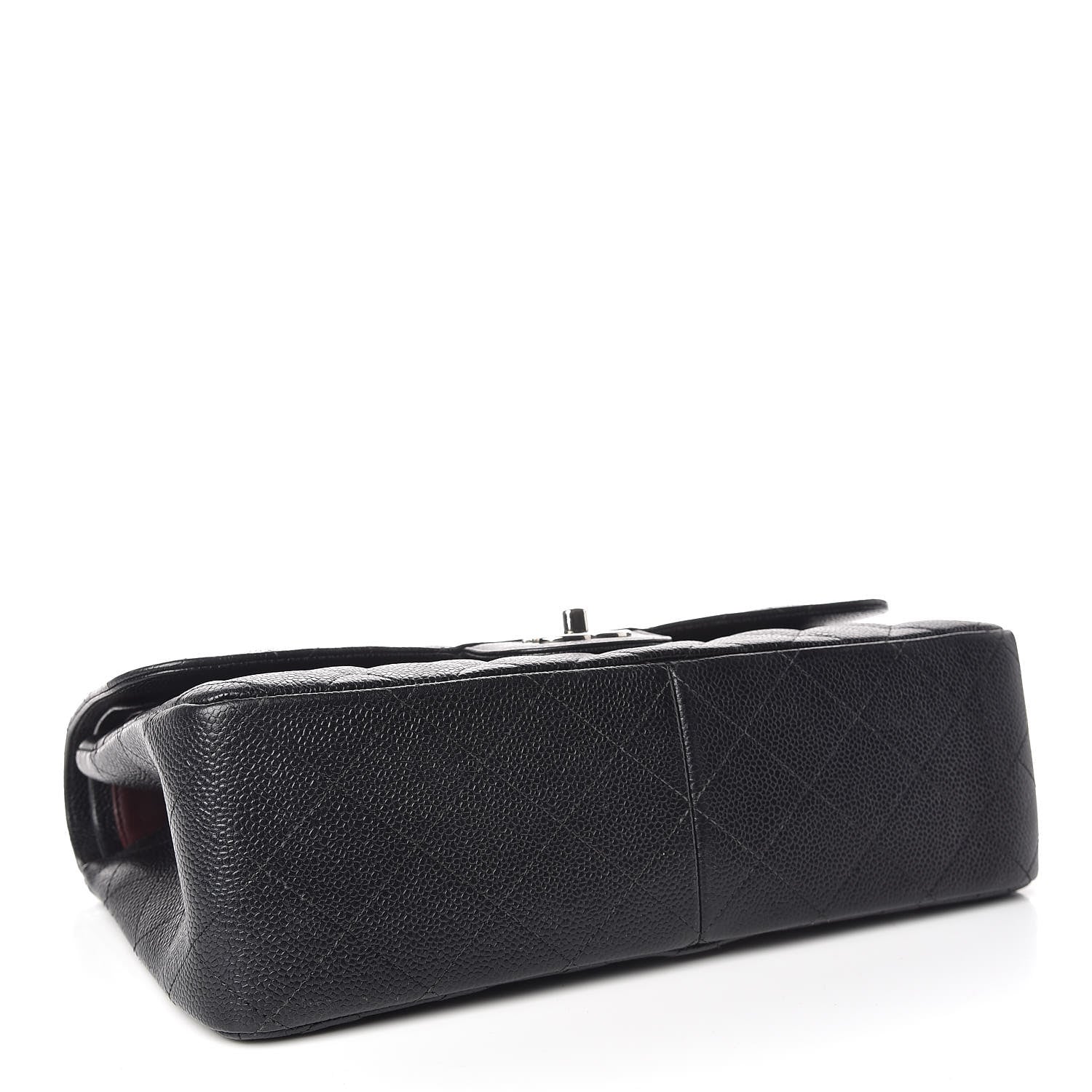 Chanel Caviar Quilted Jumbo Double Flap Black 4 of 9