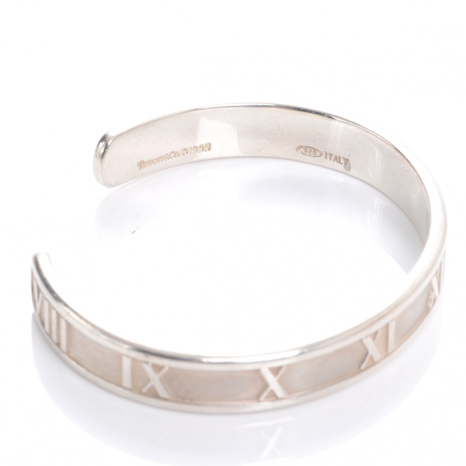 Tiffany Sterling Silver Atlas Cuff Bracelet 3 of 5
