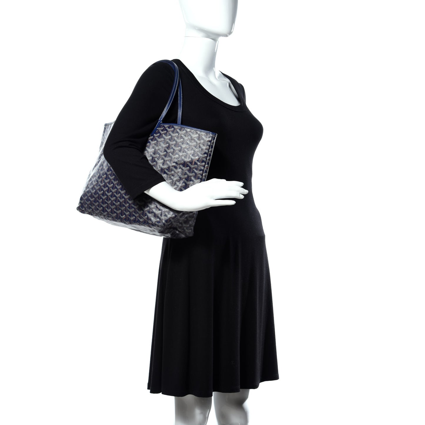 Goyardine Saint Louis PM Navy
