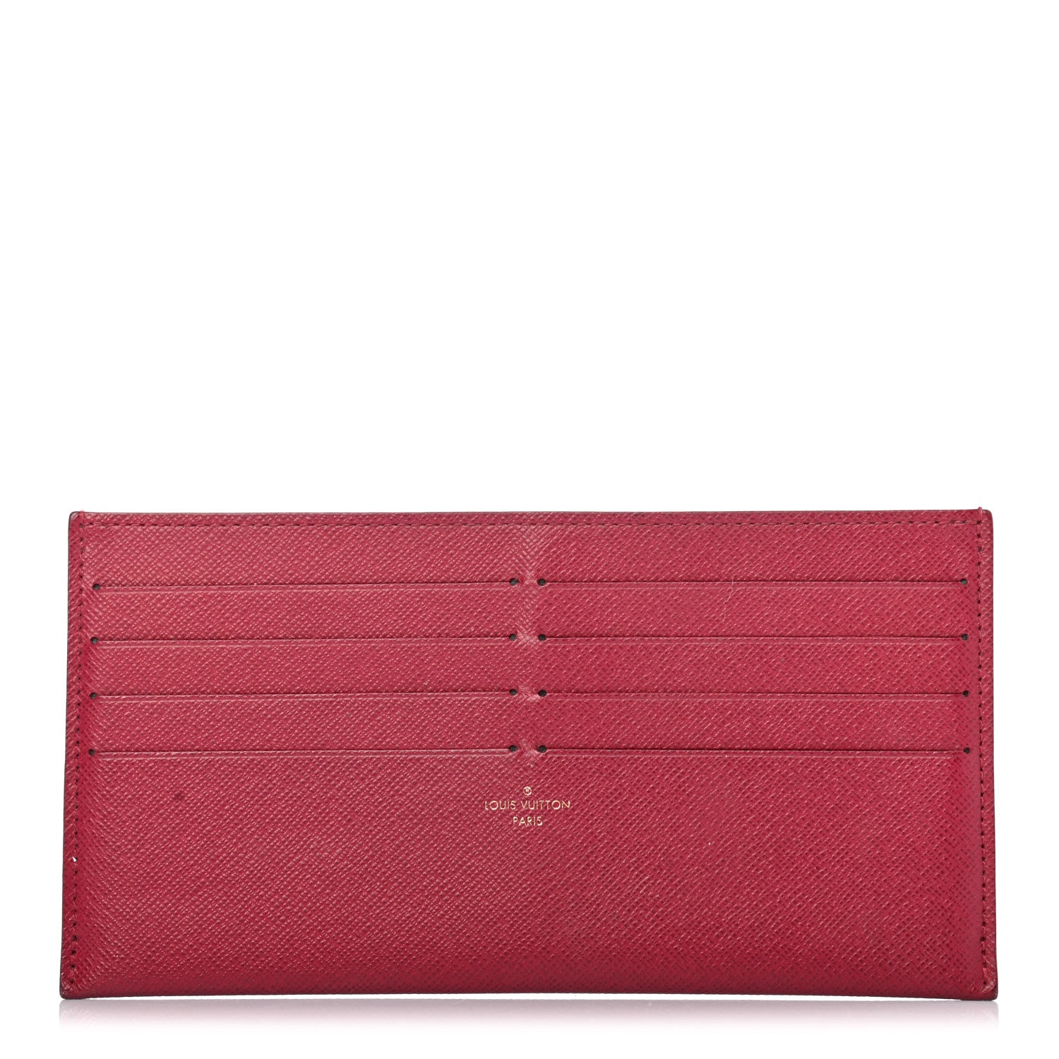 Louis Vuitton Calfskin Felicie Card Holder Insert Fuchsia 1 of 5