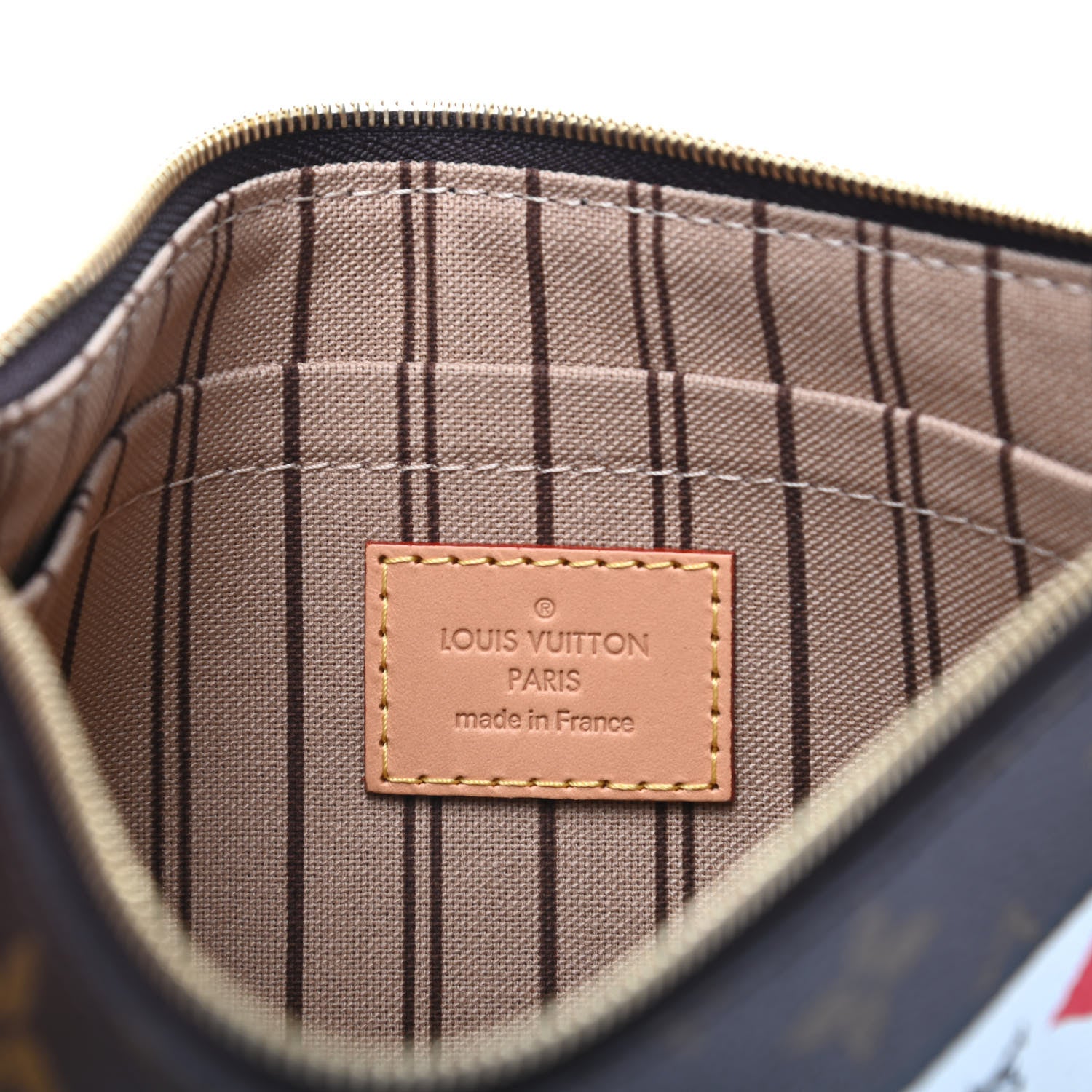 Louis Vuitton Monogram Game On Neverfull MM Pochette 6 of 6