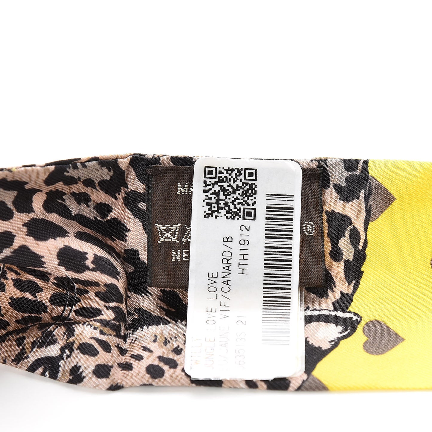 Silk Jungle Love Love Twilly Jaune Vif Canard