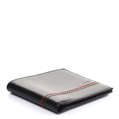 Gucci Calfskin Web Bi-Fold Wallet Black 4 of 8