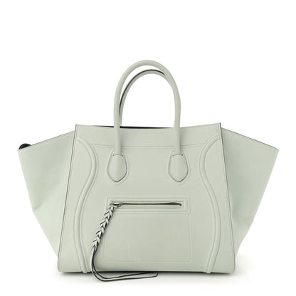 Celine Baby Grained Calfskin Medium Phantom Luggage Jade 1 of 14