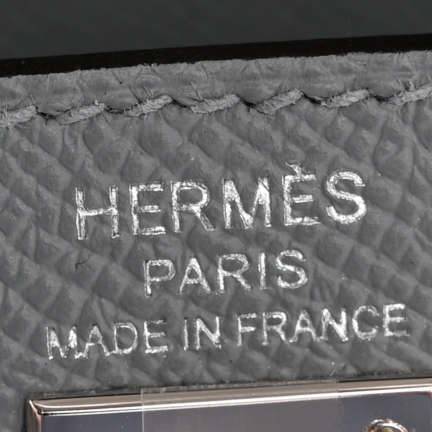 Epsom Kelly Sellier 25 Gris Pantin