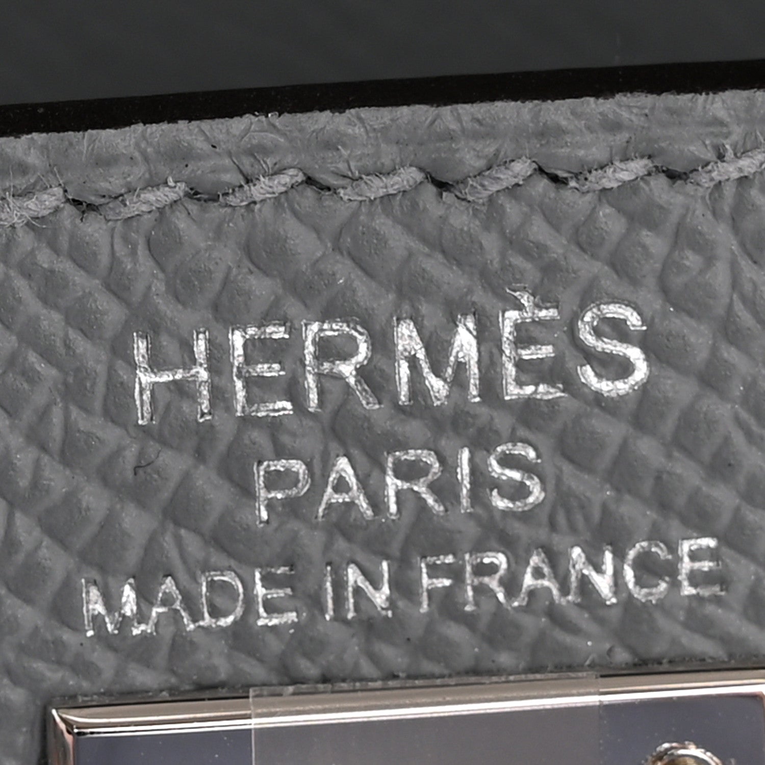 Hermes Epsom Kelly Sellier 25 Gris Pantin 6 of 11