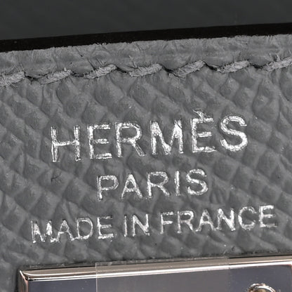 Hermes Epsom Kelly Sellier 25 Gris Pantin 6 of 11