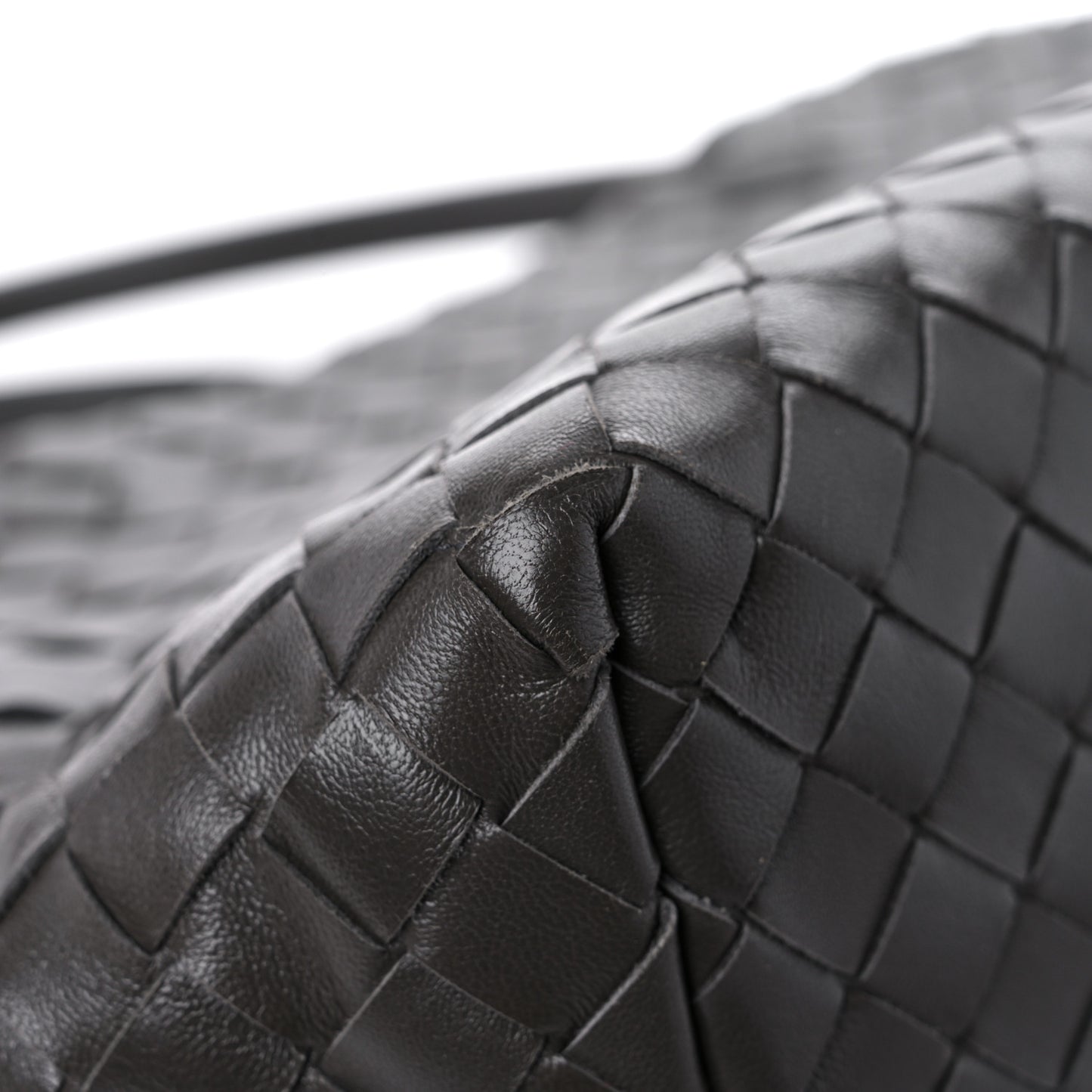 Nappa Intrecciato Tote Bag Thunder