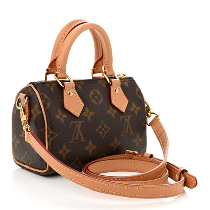 Louis Vuitton Monogram Nano Speedy Bandouliere 3 of 12