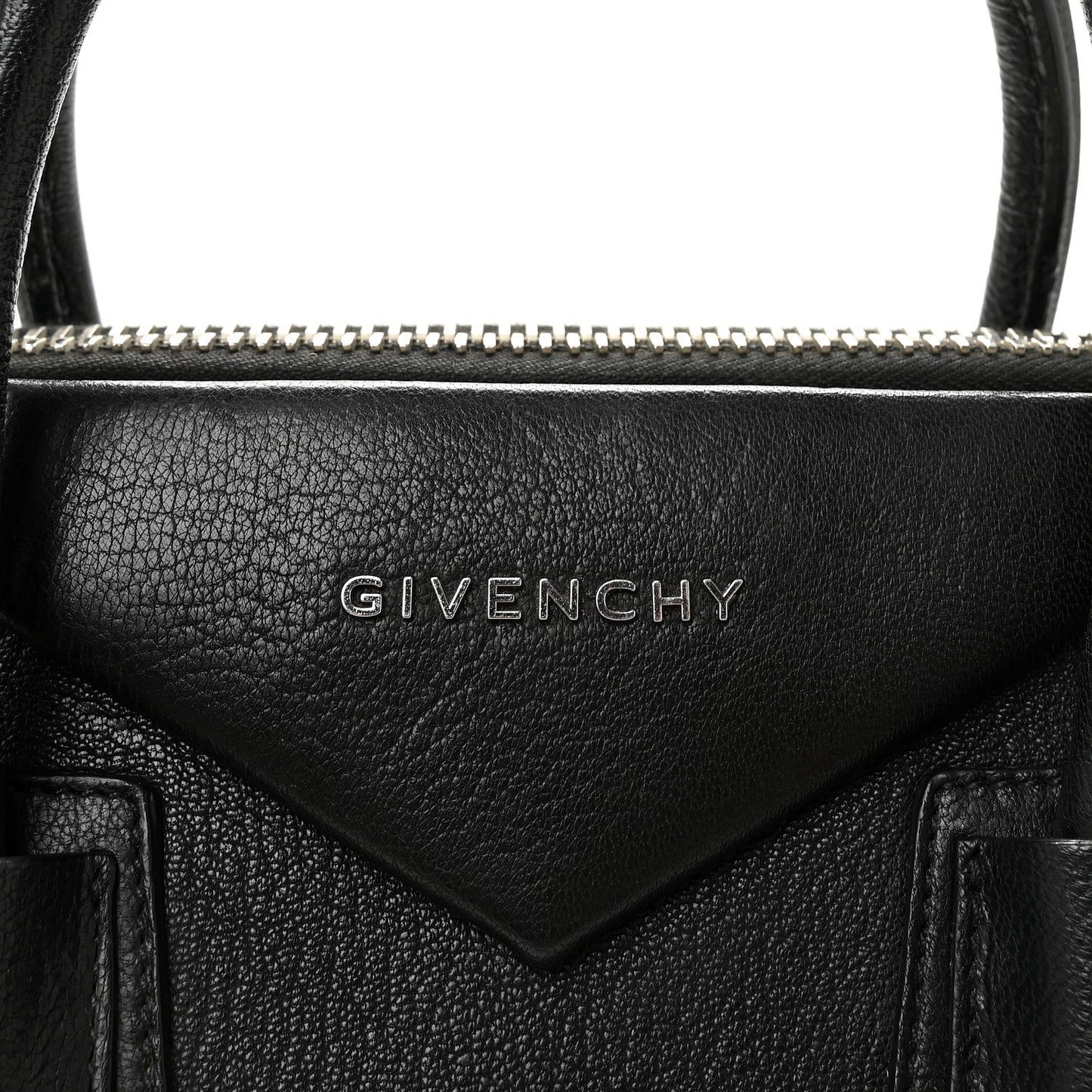 Sugar Goatskin Medium Antigona Black