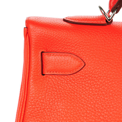 Hermes Togo Kelly Retourne 40 Capucine 14 of 24