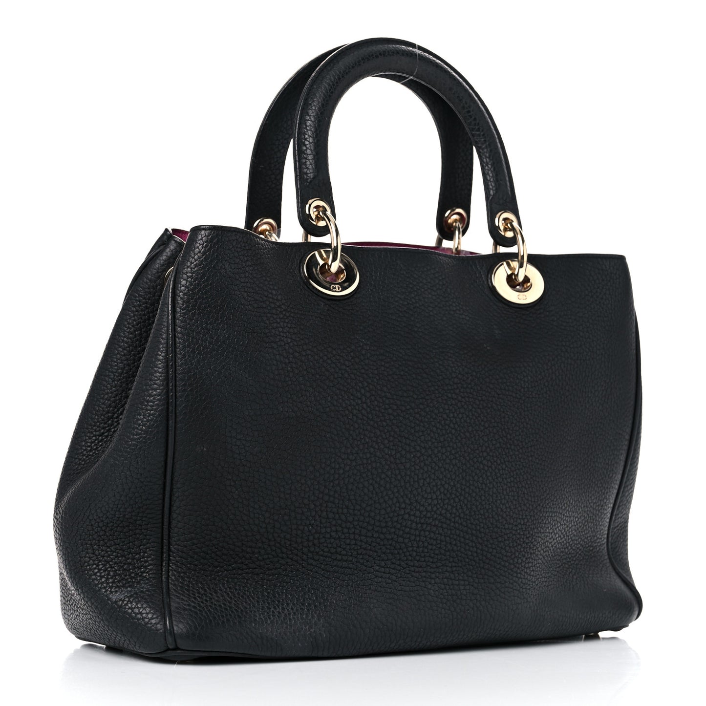 Bullcalf Large Diorissimo Tote Black Rose Indien
