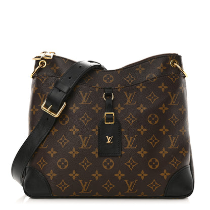 Louis Vuitton Monogram Odeon MM Black 1 of 13