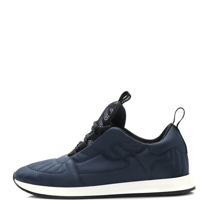 Fendi Nylon Womens Ffreedom Sneakers 36 Blue Black 1 of 7