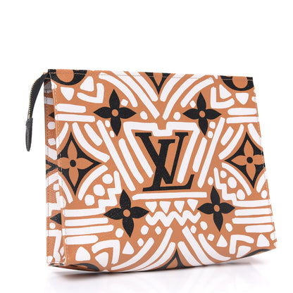 Louis Vuitton Monogram Giant Crafty Pochette Toiletry 26 Creme Caramel 2 of 7