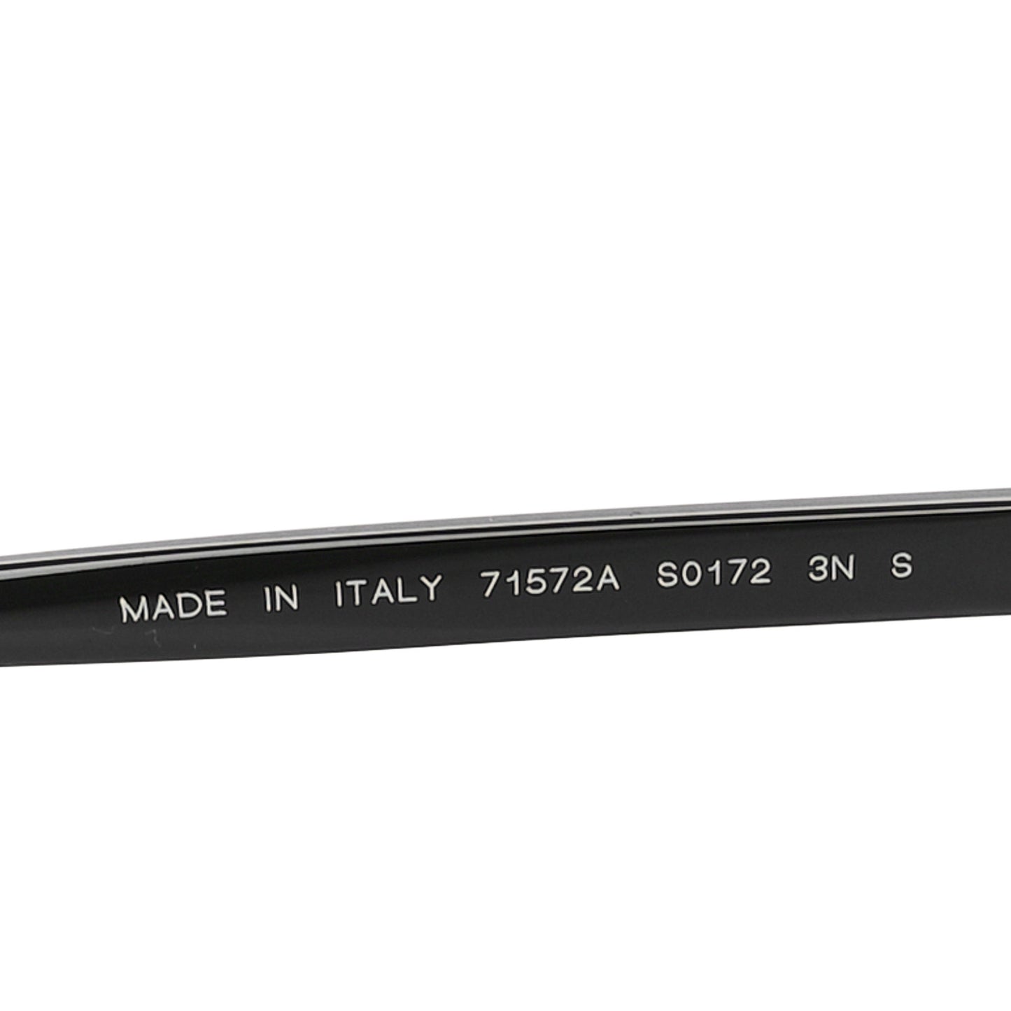 Acetate Round Sunglasses 71572A Black