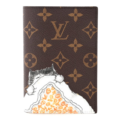 Louis Vuitton Monogram Travels With Grace Coddington Passport Cover 1 of 7