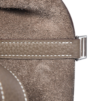 Hermes Taurillon Clemence Picotin Lock 18 PM Etoupe 7 of 9