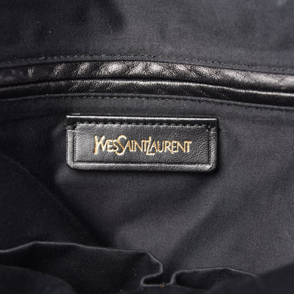 Saint Laurent Patent Oversized Muse Black 8 of 9