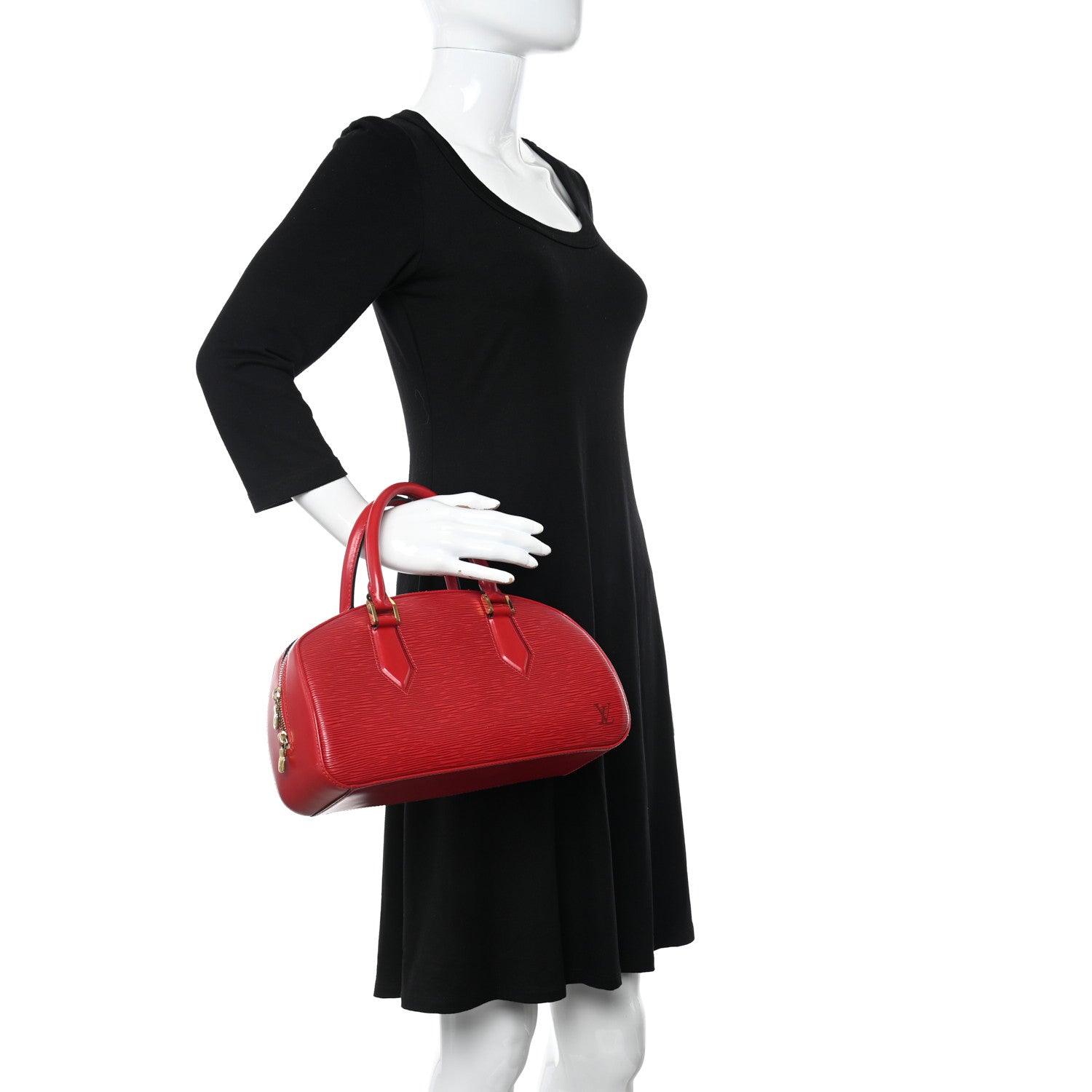 Louis Vuitton Epi Jasmin Castillan Red 2 of 13