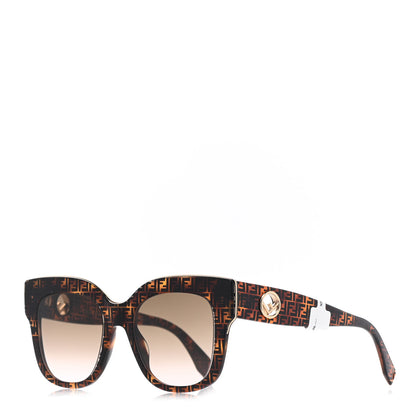 Fendi Acetate F is Fendi FF Sunglasses 0359/S Tortoise Camouflage 1 of 8