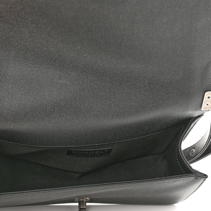 Chanel Caviar Quilted Medium Boy Flap Black 5 of 12