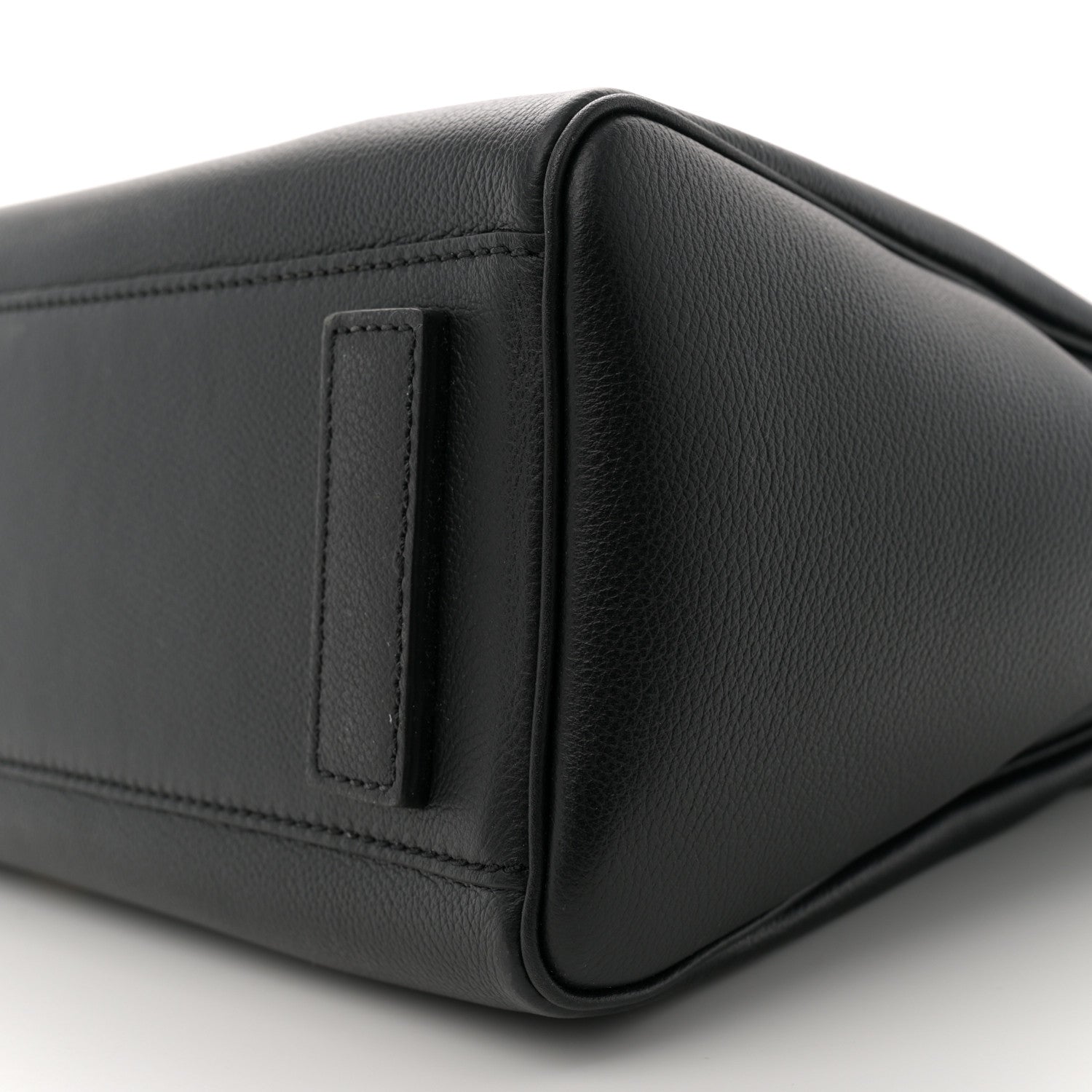 Versace Grained Calfskin Large La Medusa Top Handle Bag Black Lilac 9 of 10