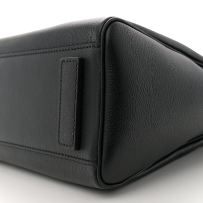 Versace Grained Calfskin Large La Medusa Top Handle Bag Black Lilac 9 of 10